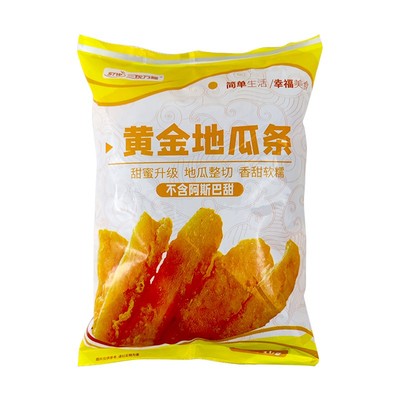 黄金地瓜条三统万福商用2斤装