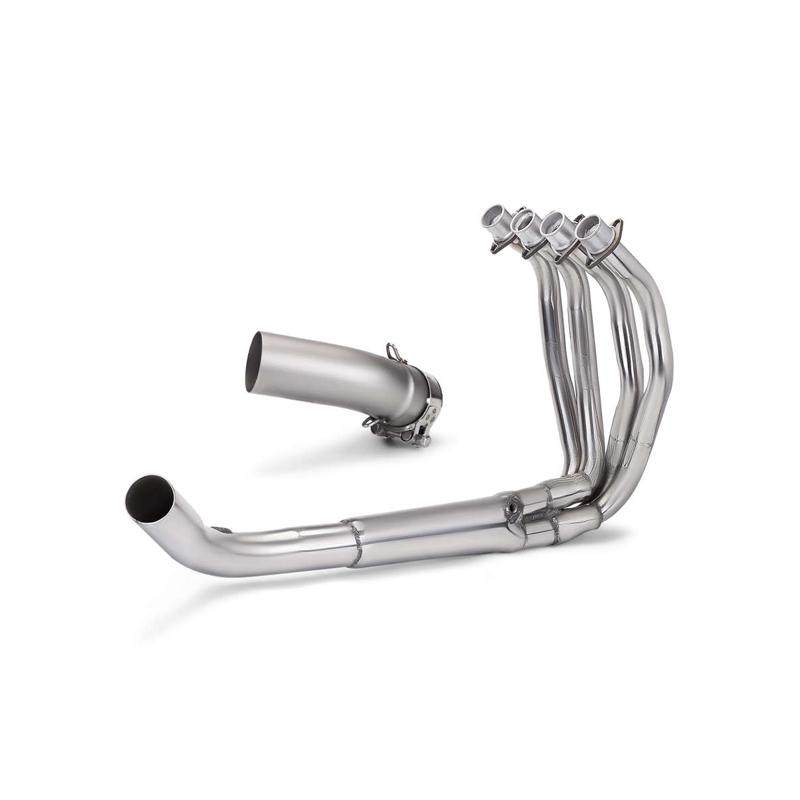 摩托车改装排气管 ZX4RR ZX4R 不锈钢一体前段 中段 全段排气管