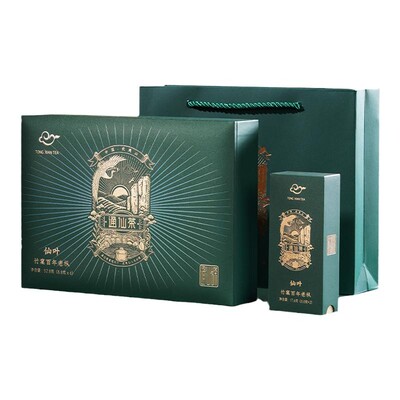 仙叶通仙竹窠百年老枞正岩茶礼