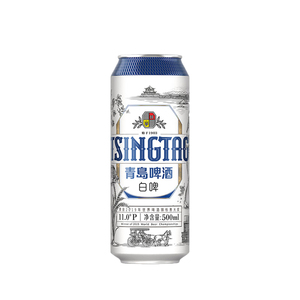 青岛啤酒白啤11度500ml