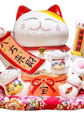 招财猫收银台实用客厅开业礼品