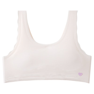 小黑托昵发育期少女文胸内衣背心