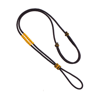 黄金平安扣吊坠专用挂绳戒指项链绳编绳女款高档吊坠绳免绑男款绳