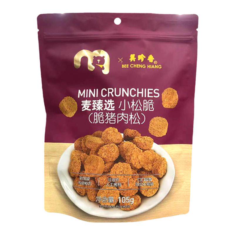麦德龙麦臻选美珍香联名小松脆肉松脆脆猪肉松休闲猪肉类零食烤制