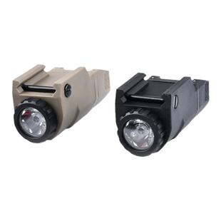 APL-C尼龙强光爆闪手电筒GLOCK G17 G19 战术下挂忽必烈P1