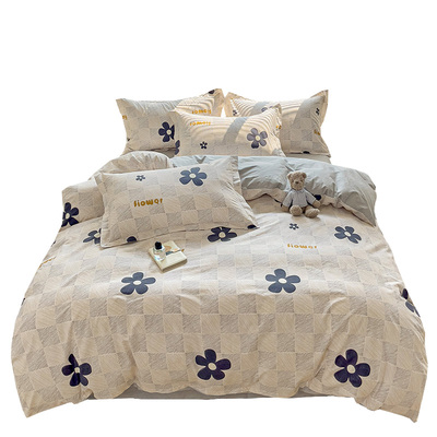 定制Aa类纯棉全棉床单被套四件套