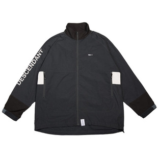 DCDT 24AW 无领斜口袋衬衣DESCENDANT衬衫西山彻夹克外套网红同款