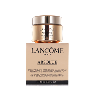 清爽型~兰蔻菁纯面霜臻颜精粹乳霜15ml 淡化细纹提拉紧致抗老