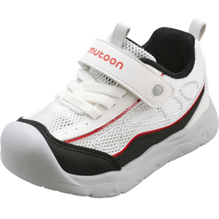 牧童儿童运动鞋2026夏季新款踏浪减震鞋子男童透气网面女童跑步鞋