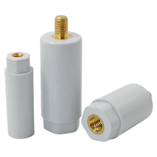 灰色绝缘子P系列新能源储能PACK接线柱铜排间隔绝缘环保螺杆螺母