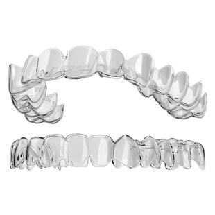 雨冠口腔牙齿保持器定做制隐形牙套防反弹套矫正器透明固定隐适美