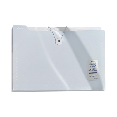 清新文件袋大容量多层试卷收纳袋