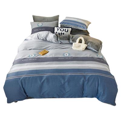 ab面一面全棉加绒法兰绒被套