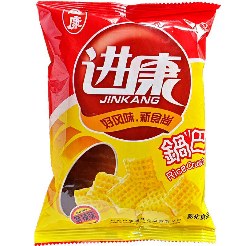 运城进康锅巴牛肉五香麻辣味80