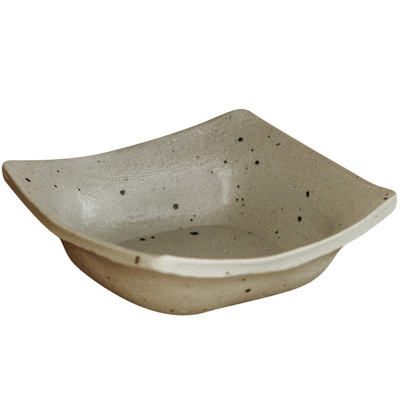 不饰の手工粗陶点心日本料理碟子