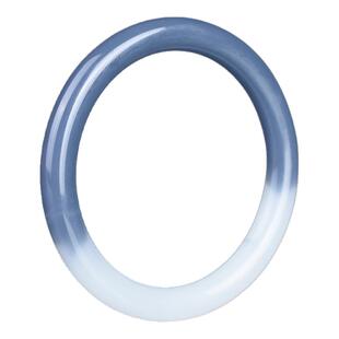 青峰玉业玉器玉器青海昆仑玉乌边料黑白色羊脂玉叮当圆细条款玉手