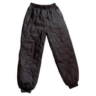 羽绒裤女冬季外穿束脚宽松九分欧货网红白鸭绒裤子女新款2025爆款