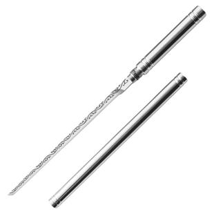 霸王棍管中刀钢刀棍中刀金箍棒筒子刀高硬度悟空棍水果刀手把肉刀