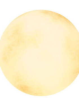 网红拍照区大型落地发光月球灯星球雕塑户外婚庆月亮酒吧装饰摆件