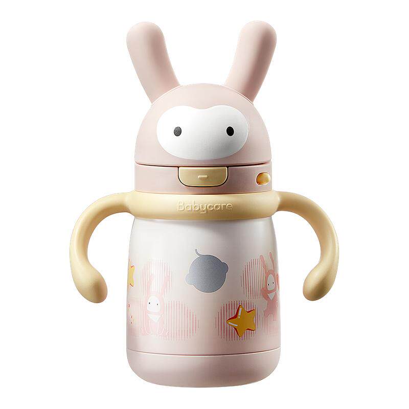 babycare儿童保温杯婴幼儿宝宝水杯学饮家用吸管杯外出水壶幼儿园