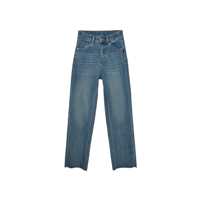 无法拒绝的神裤九分直筒牛仔裤