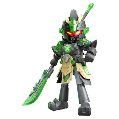 布鲁可积木英雄无限机甲关羽手办