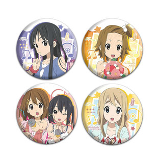 轻音少女K-ON平泽唯中野梓秋山澪周边吧唧马口铁挂件谷子胸章定制