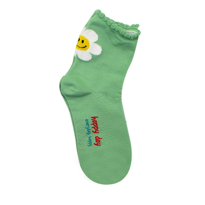 韩国大门进口女袜精梳棉吸湿排汗