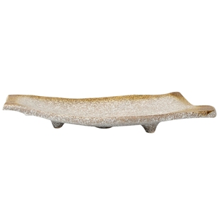 粗陶创意个性盘子怀旧情怀餐具陶瓷凉菜盘鱼盘浅盘异性盘子大碟子