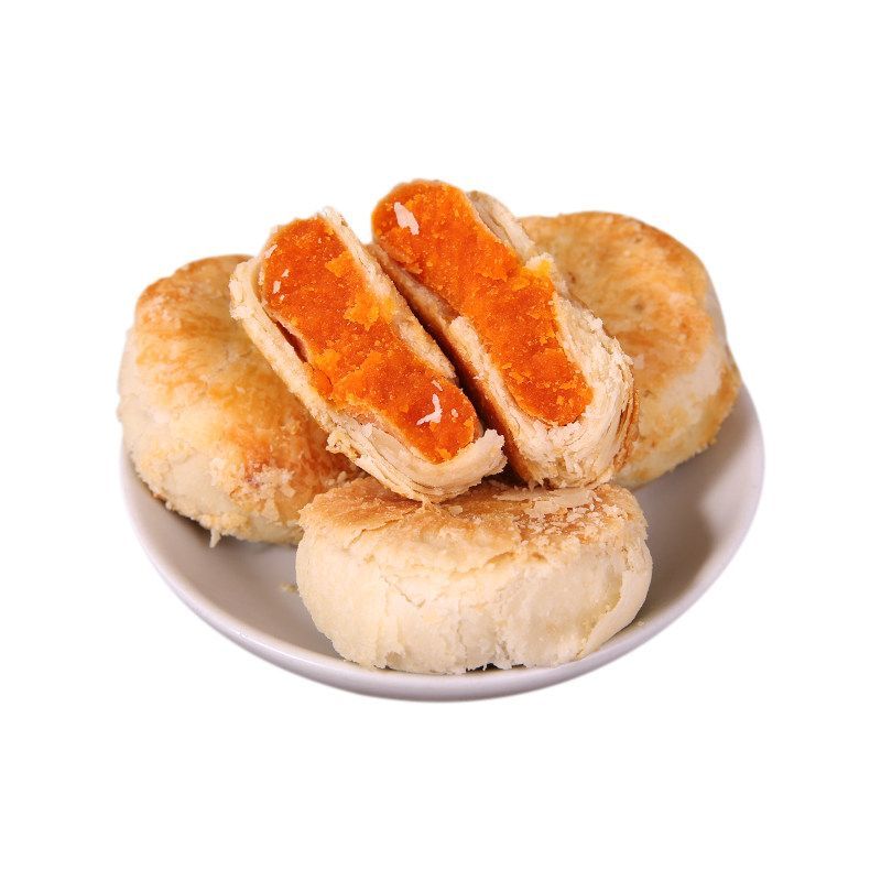 黄庄手工正宗酥皮五仁蛋黄酥月饼