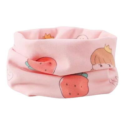 冬季儿童围脖春秋小孩加绒脖套男女童围脖领围巾宝宝保暖双层脖套