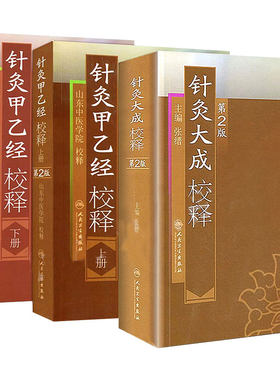 针灸大成+针灸甲乙经原版原文