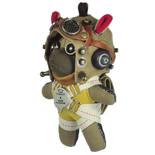 飞行员系列小狗玩偶有趣的稀奇古怪的精致包包挂件公仔文创包挂