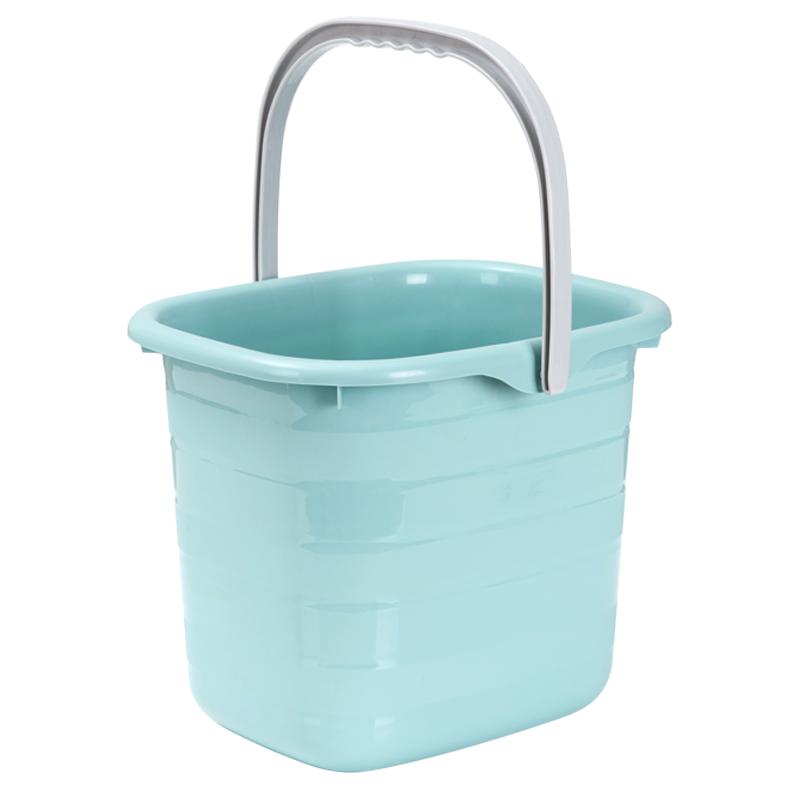 塑料加厚长方形手提储水水桶大号桶家用拖把桶塑料桶小方桶洗衣桶