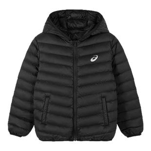 亚瑟士轻薄儿童羽绒服童装男童秋冬三防棉服女童黑色内胆保暖外套