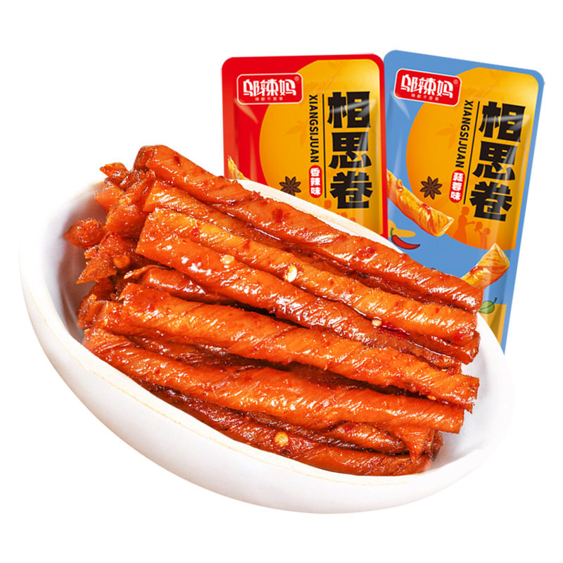 相思卷辣条小包装休闲麻辣豆干