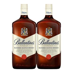 【官旗正品】百龄坛特醇调和威士忌1000ml双支进口洋酒烈调酒基酒