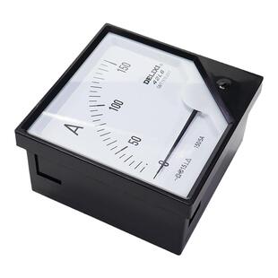 德力西42L6电流电压表指针式120*120互感器表交流100/5测量表450V