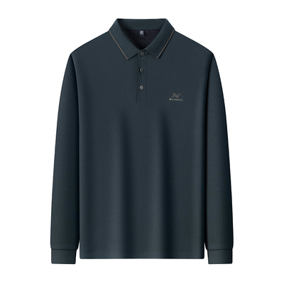 恒源祥羊毛衫翻领t恤红色保暖衣