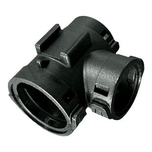 尼龙波纹管接头三通开口塑料软管配件可开式PE穿线管锁扣变径卡扣