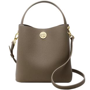 星期六包包女2026新款水桶包真皮单肩斜挎包大容量女包妈妈手提包