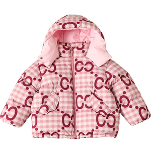儿童装羽绒服男童24冬季新款女童羽绒服加厚连帽母女亲子装23167