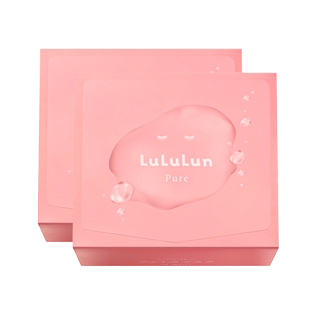 【明星推荐】LuLuLun小粉盒补水保湿控油化妆前敏感肌面膜32片*2