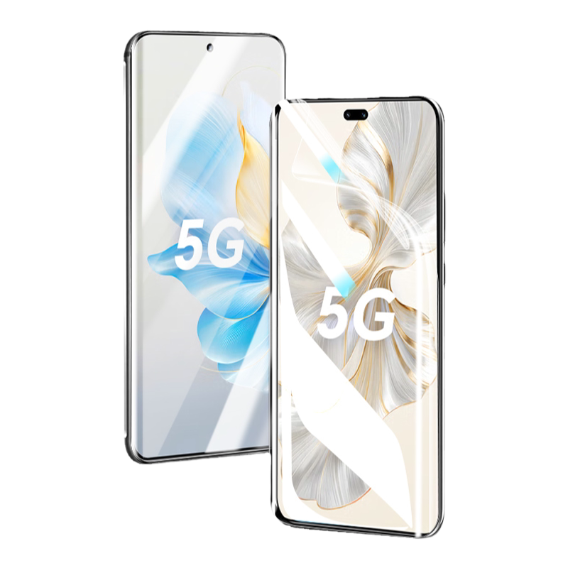 云曼丰适用荣耀100手机膜honor100pro钢化水凝膜100por新款曲面贴膜1OO曲屏高清抗蓝光护眼华为一百保护软贴