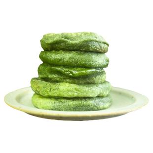 宁波艾草麻糍艾叶蒿子粑粑夹心黑芝麻糯米糕点手工麻糍粑青团特产