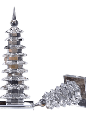 居家通用文昌塔济凯白水晶中式