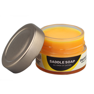 英国马鞍皂 大黄靴清洗 植鞣革油蜡皮清洁剂红翼天百伦去污清洁膏