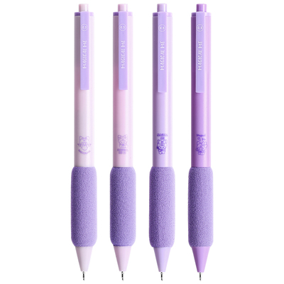 软握中性笔顺滑好写送替换芯