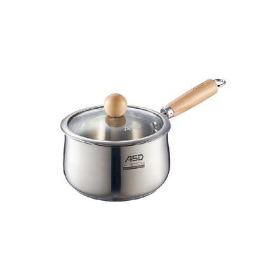 爱仕达316不锈钢宝宝辅食锅奶锅