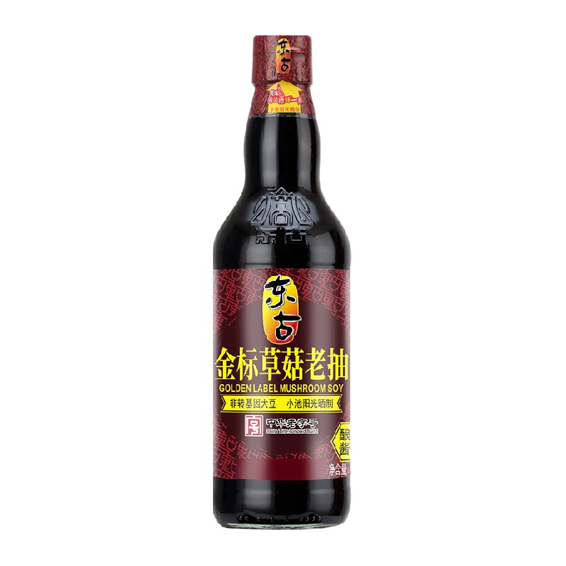 东古金标草菇老抽黄豆酿造红烧炖肉卤味炒菜上色凉拌调味品